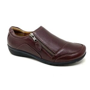 Taos Character Leather Comfort Shoes Brunette WIDE